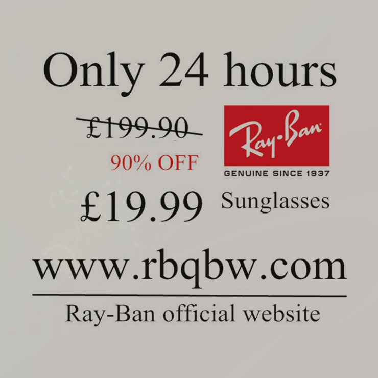 Ray ban website: rbqbw.com