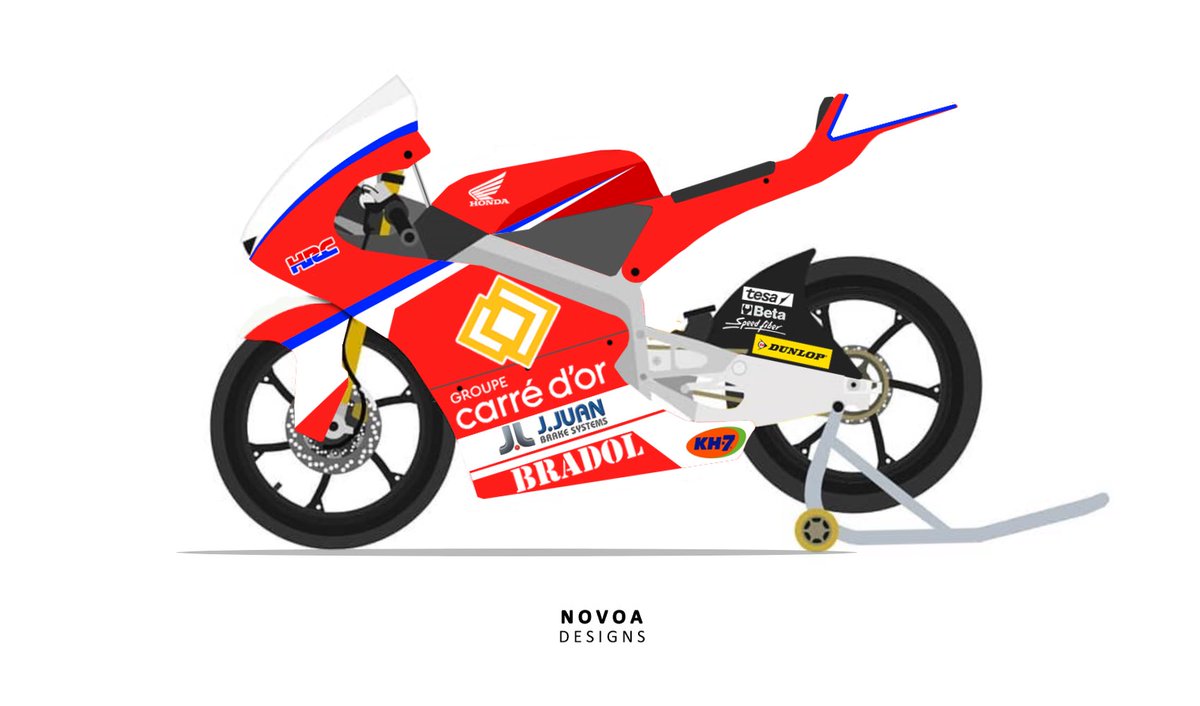 JoseluisdeNovoa's tweet photo. Nuevo diseño para el equipo Larresport (@CEVMotorcycle) #Novoadesigns https://t.co/FSUpV2ALWU