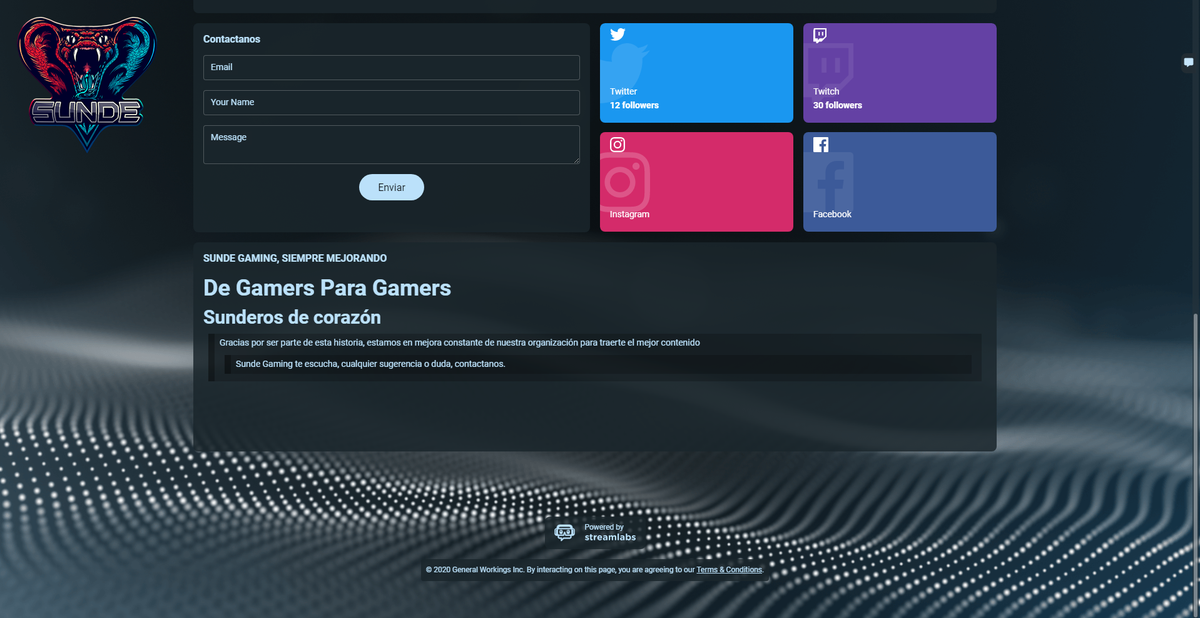 SundeGaming's tweet photo. Ya tenemos nuestra propia página web y nuestra tienda en línea :D densé una vuelta que pronto habrá stream <3 #sundegaming #LeagueOfLegends #streaming #videgames https://t.co/Y9MJoywZI9