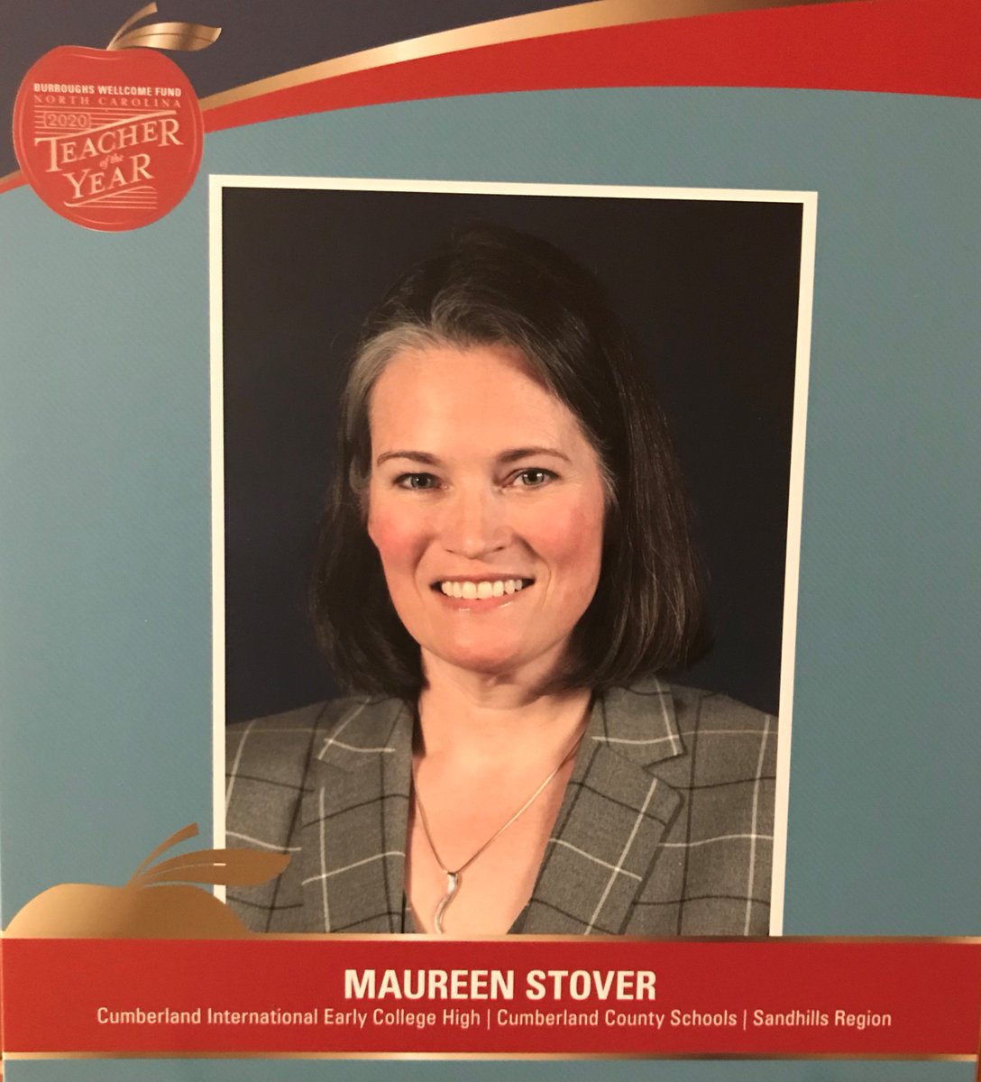 Congratulations to Maureen Stover, the 2020 Burroughs Wellcome Fund North C...