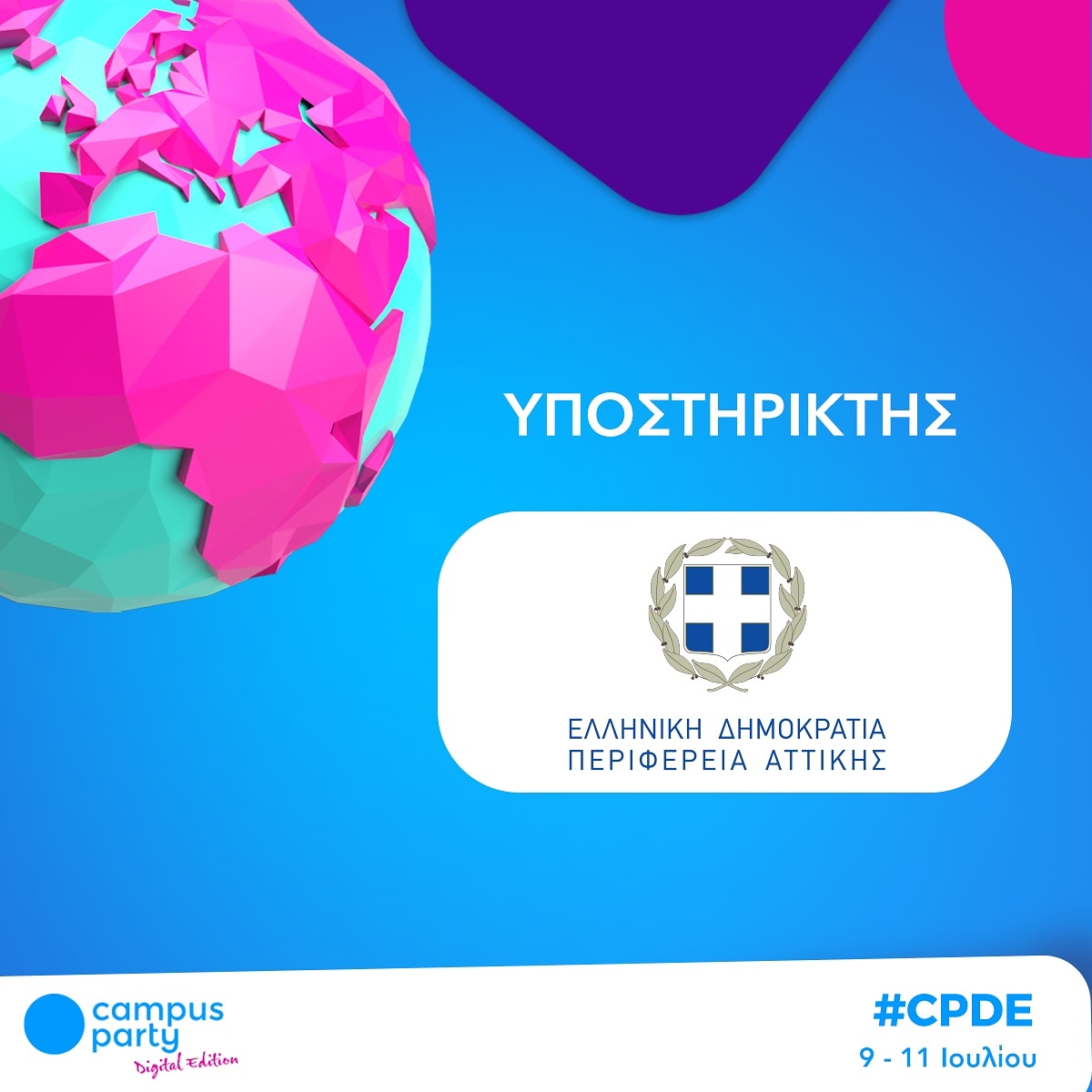 CampusPartyGr's tweet photo. Υποστηρικτής επικοινωνίας του Campus Party Digital Edition Greece

https://t.co/xUWxtci5Ip

#CampusPartyGR #CPDE #RebootThePlanet https://t.co/WJuN2u0Bci