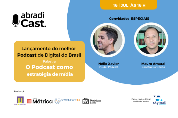 dericklemos's tweet photo. Pronto: virei podcaster! ahahah...

Semana que vem a ABRADi (Associação Brasileira de Agências Digitais) vai lançar um podcast sobre o mercado de Digital.

E eu estou fazendo parte da banca fixa. :)

Para saber mais:
https://t.co/g0k8y5KycZ

#podcast #ABRADi #MarketingDigital https://t.co/IUW3iPrVF1