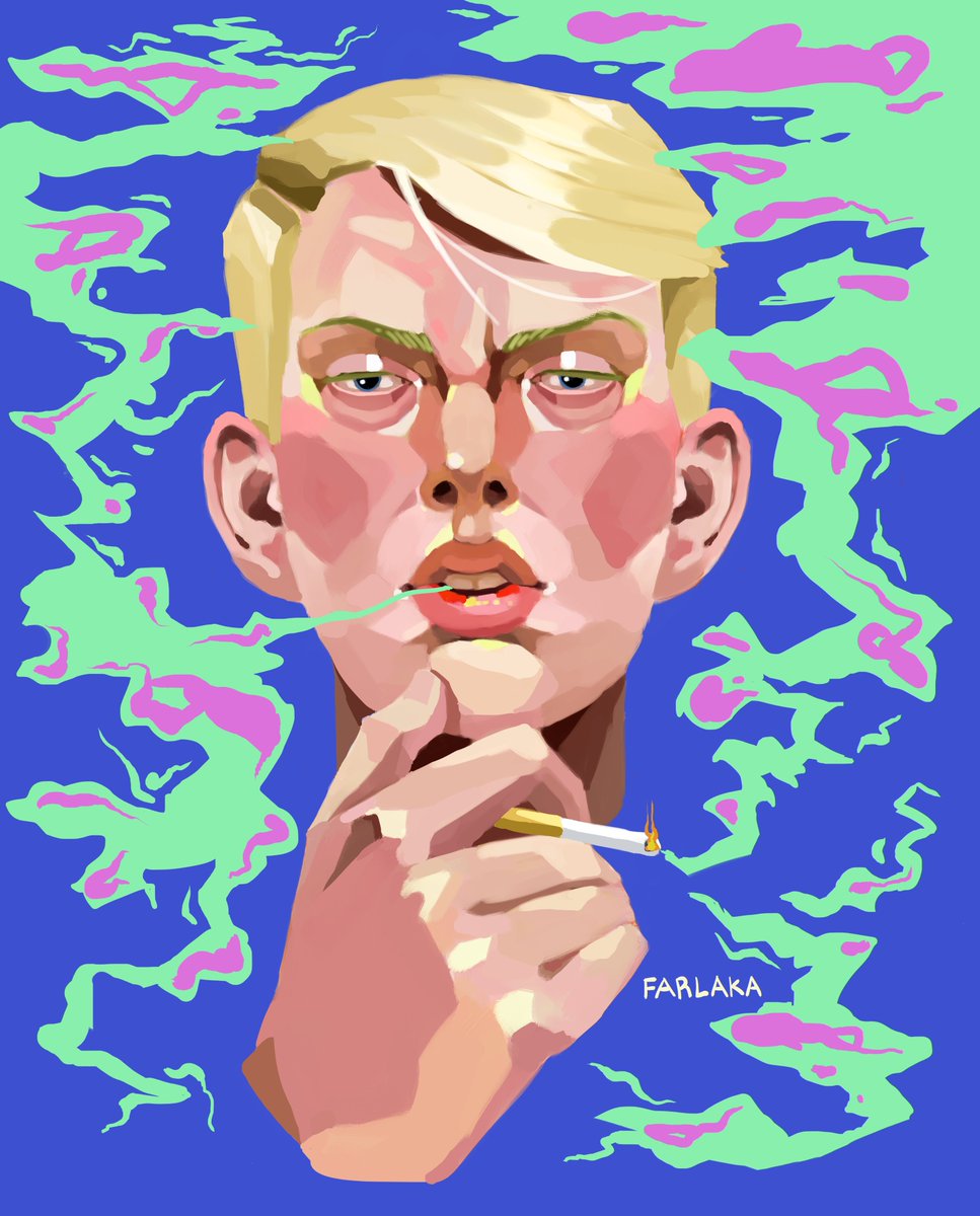 farlaka's tweet photo. AH this was a strange one to do, but I had fun working on this piece! This is for day 6 of Prosciutto week: Bad Habits 
#prosciuttoweek 
#prosciuttoweek2020
#JoJosBizzareAdventure 
#jjbafanart #jjba #ventoaureo #lasquadra https://t.co/zRG3vbiUCY