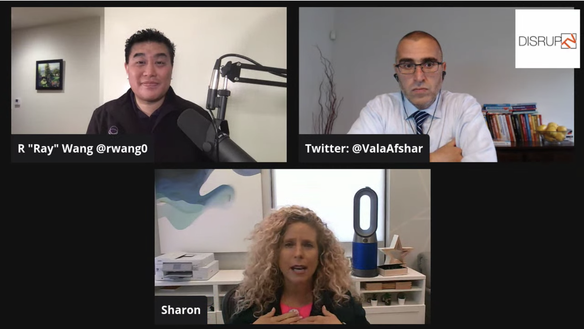 JimMacLeod's tweet photo. Laziness can not be in your DNA, or you will fail - @PTPASharon #DisrupTV https://t.co/uRQxIAq0CW