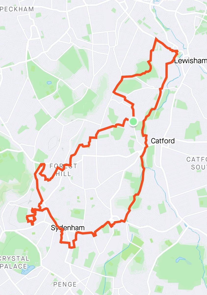 Just under 12 miles...