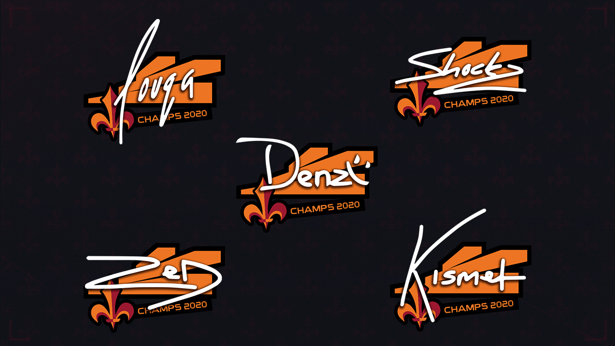 Voici les stickers signatures de nos joueurs ! Here are our players signature stickers! #EnGarde | #CDL2020 | @CODLeague