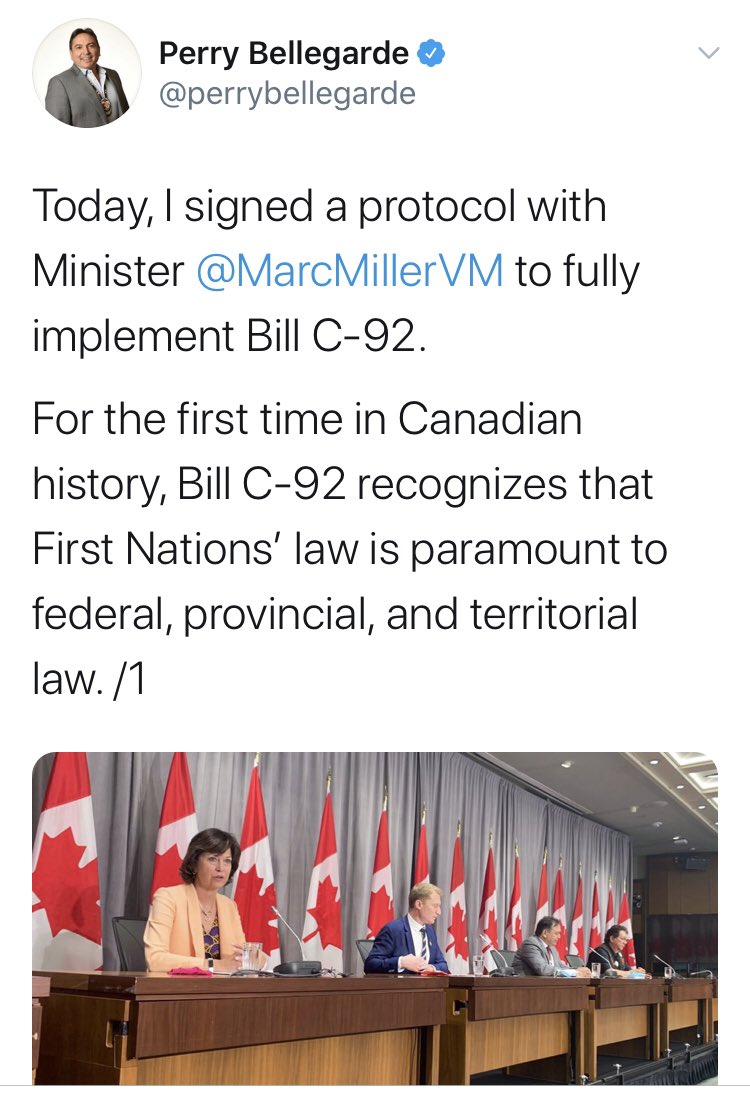 3. A Scheer gov’t would’ve continued the decade long infrastructure starvation that occurred under Harper. FN communities would’ve continued to receive no help with clean drinking water & infrastructure upgrades. No actions like those announced by  @perrybellegarde.  #cdnpoli