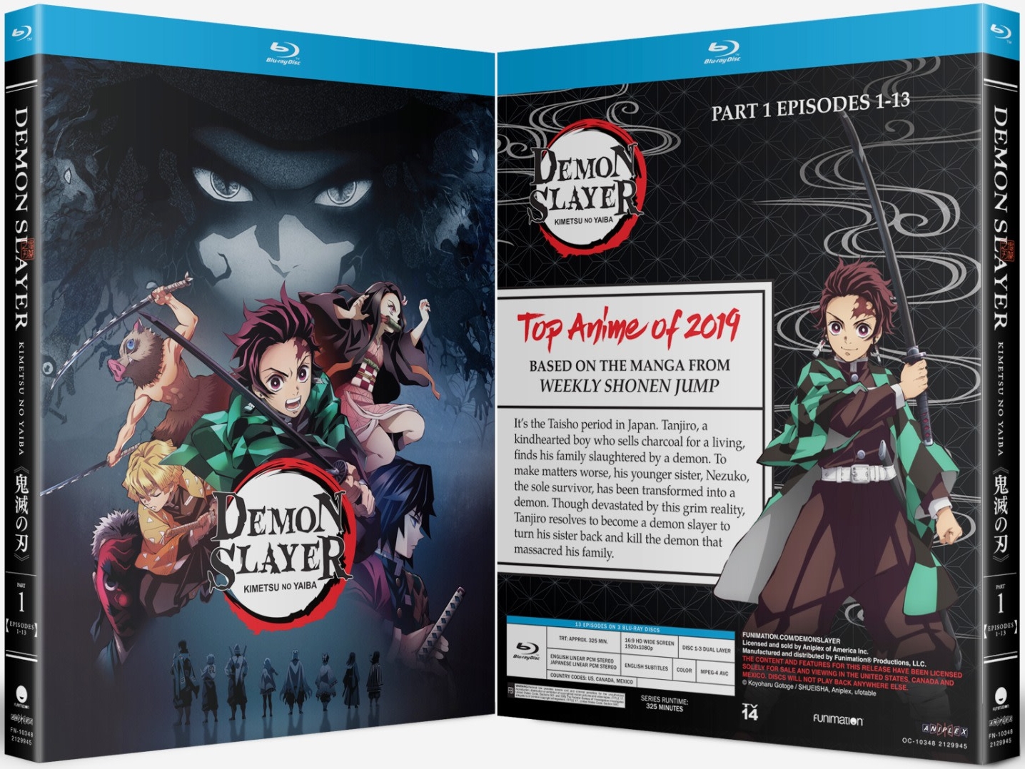 Demon Slayer: Kimetsu no Yaiba - Part 1 (Blu-ray)