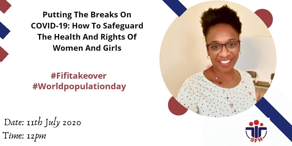 Make sure you join us on Twitter tomorrow! We have a very special guest. <a href="/Titolala/">Titolala</a> our @Adolescents360 Project Director is taking over our Twitter account. Get your questions ready and follow the conversation via #FifiTakeOver #WorldPopulationDay2020