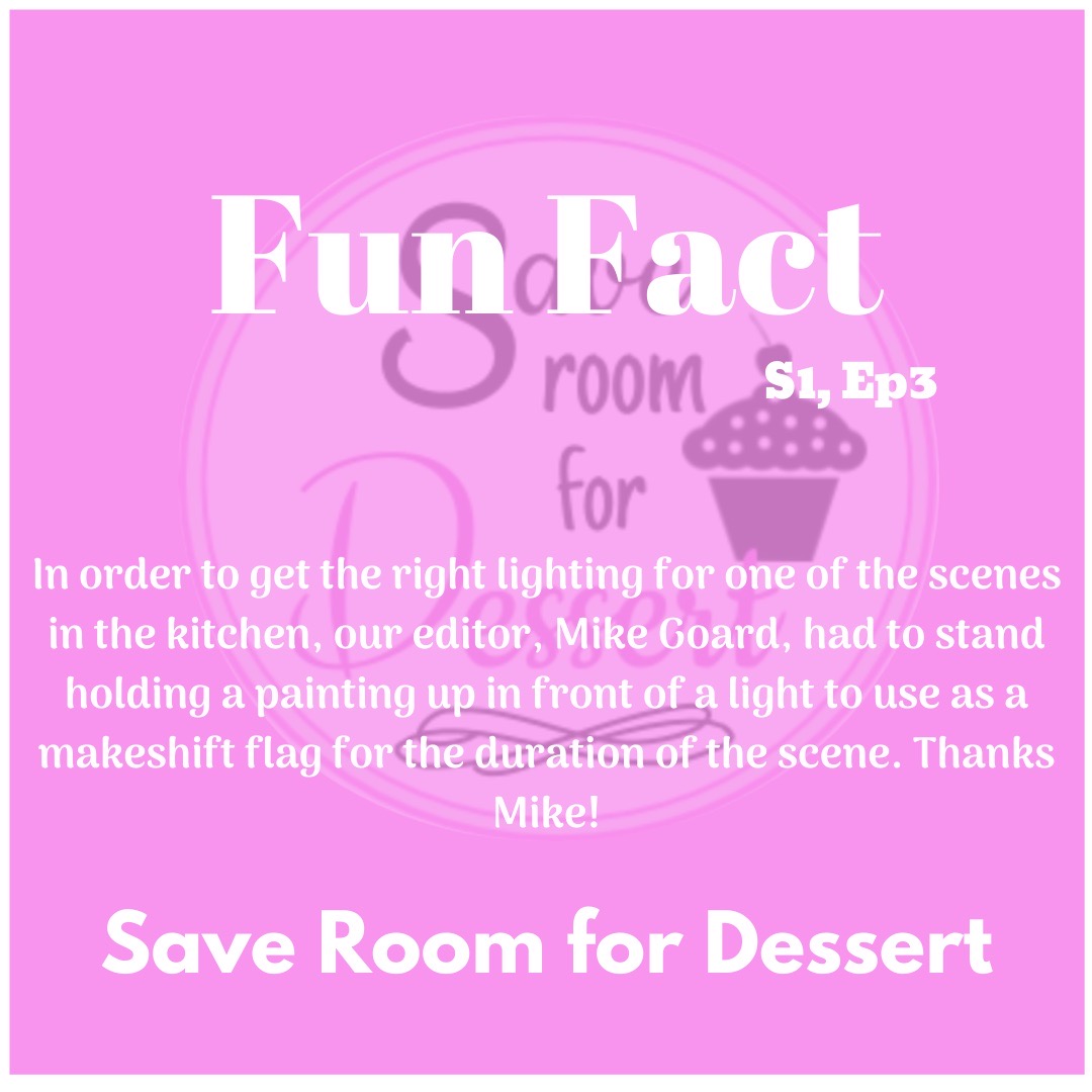ReelVideo_Prod's tweet photo. #FunFact from Season One, Episode Three!
 #saveroomfordessert #rvp #reelvideoproductions #youtubechannel #webseries https://t.co/O7A6gnvUot