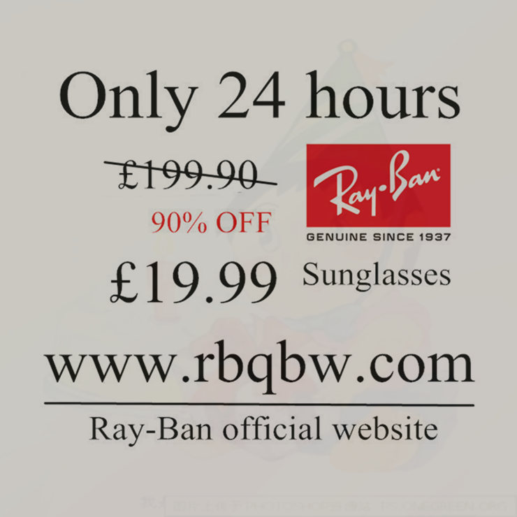 Ray ban website: rbqbw.com