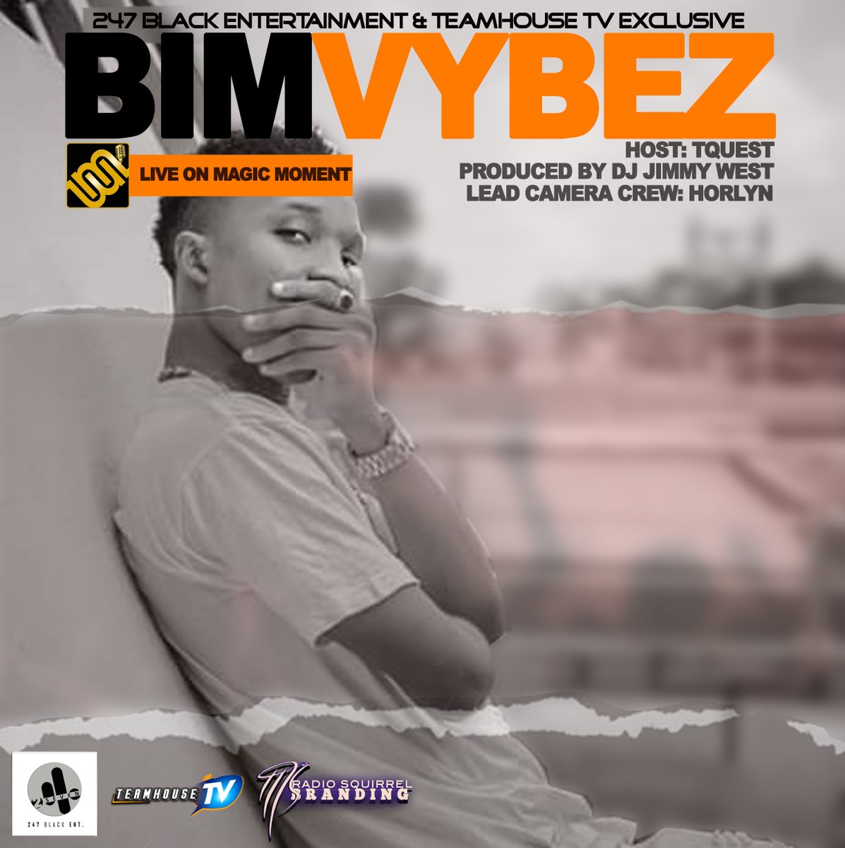 213podcast's tweet image. THIS WEEKEND  | @247BLACKENT X @TEAMHOUSETEAMTV will be hosting @bimvybez LIVE ON #MagicMoment  ...new kid on the block. The love, the radio rounds, challenges and more.
#FreestyleSunday
#Interviews
#MagicMoment
#TeamhouseTeamTV
#247Blackentertainment