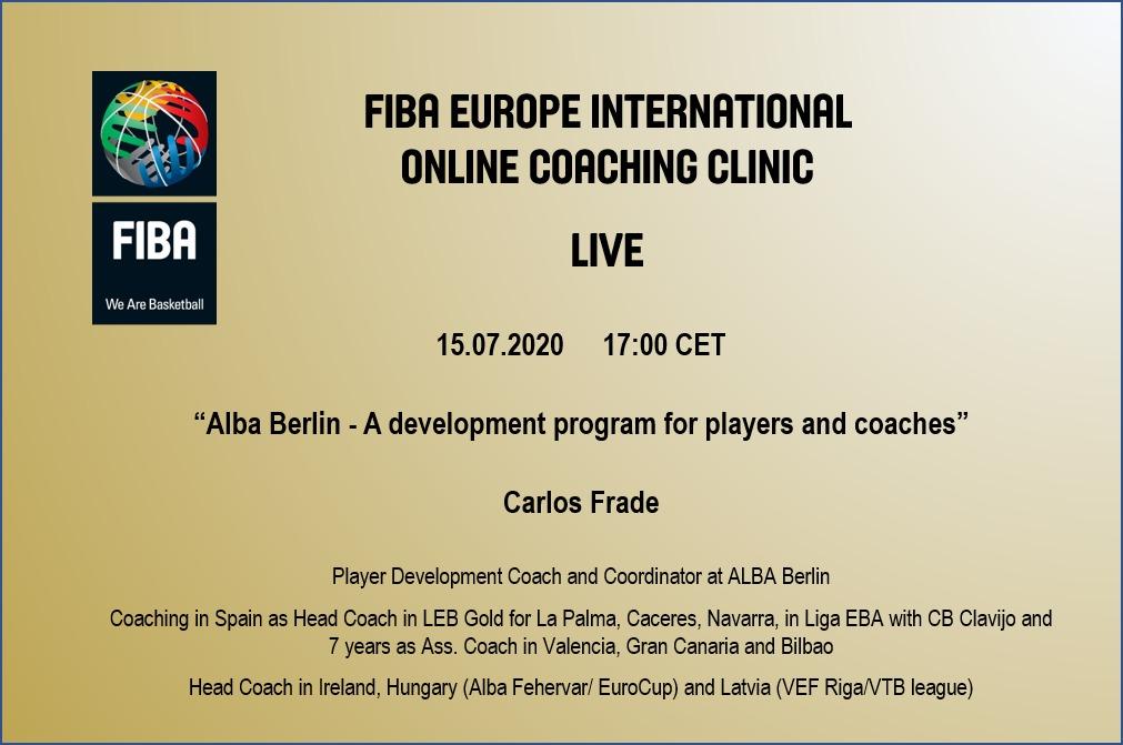 Thanks to <a href="/FIBA/">FIBA Basketball</a> Europe for the invitation to share my thoughts and our ideas regarding Player Development at <a href="/albaberlin/">ALBA BERLIN</a>. We will meet a lot of basketball friends from all over the world! See you on Wednesday!