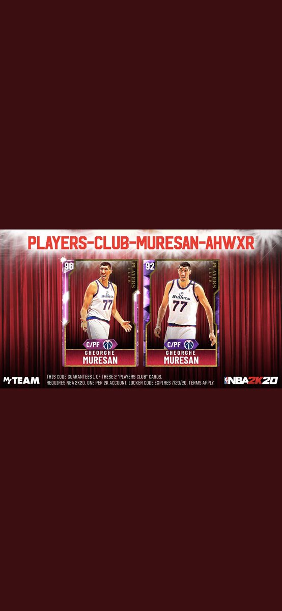 NbaLockercodes's tweet image. 🚨 Locker Code. Use this code for a chance at these packs 

tell me what you go in the comments 

#lockercode #lockercodes #nba           #2k20 #myteam #2k20myteam #2k