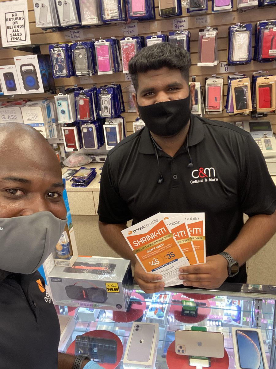 GregBoost's tweet image. Switching customers at C&amp;amp;M in Lake Jackson! @dish @boostmobile #shrinkit #dishingoutdeals