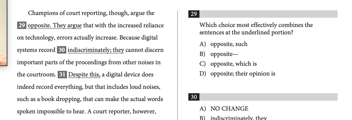 akilbello's tweet photo. Question 29 is another example of some 
@CollegeBoard
 quibbling around things that don't matter. #SAT #TestPrepTrix https://t.co/awmf6UkgFF