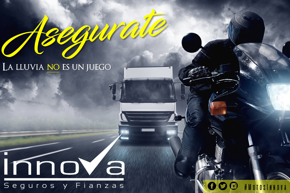Innovaseguros's tweet photo. En tiempos de lluvia, los accidentes se incrementan.   ASEGÚRATE! 
#InnovaMotos #InnovaAutos #Guatemala #Traficogt #Segurosgt #Lluviagt #Urgente #ConduceSeguro #ManejaSeguro #ViveSeguro #Bono14 #Transitogt https://t.co/SQ8CmlwyRV