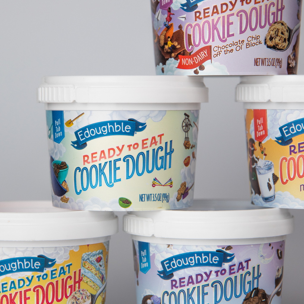edoughble's tweet photo. Our 1 scoop wonder sized dough packages are the perfect gift and the cutest snack to throw in your bag! https://t.co/k8cTHO8iyE