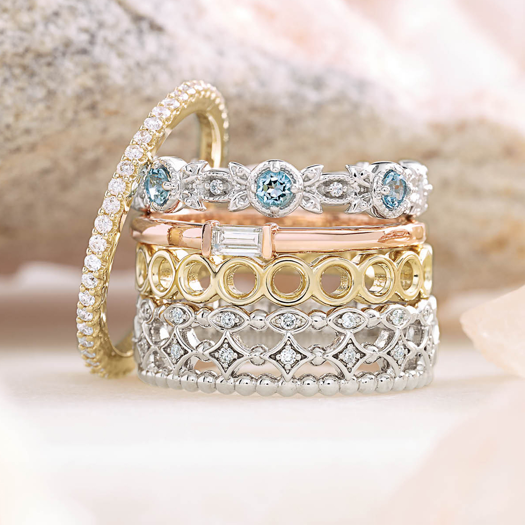 StullerInc's tweet photo. Stackables are on FIRE in the industry, and lucky for you, we've got a bunch to choose from! From the simplest stackable to more ornate styles, we've got the rings to help you create your dream stack! #StackGoals
Check out our stackable rings here: https://t.co/qrz7c4u12S https://t.co/SRCXf6UU6v