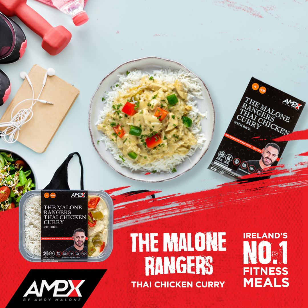 AMPXLife's tweet photo. Once you try The Malone Rangers, Thai Chicken Curry you will never go back! That's why we are Ireland's Number One!⁠
⁠
What's stopping you! Join the RISE!⁠

https://t.co/gMiKDQJRCr
⁠
#JointheRise ⁠#ampx #Maximiseresults #mealplan #ampx #bodytransformation https://t.co/bY8tBRyLk4