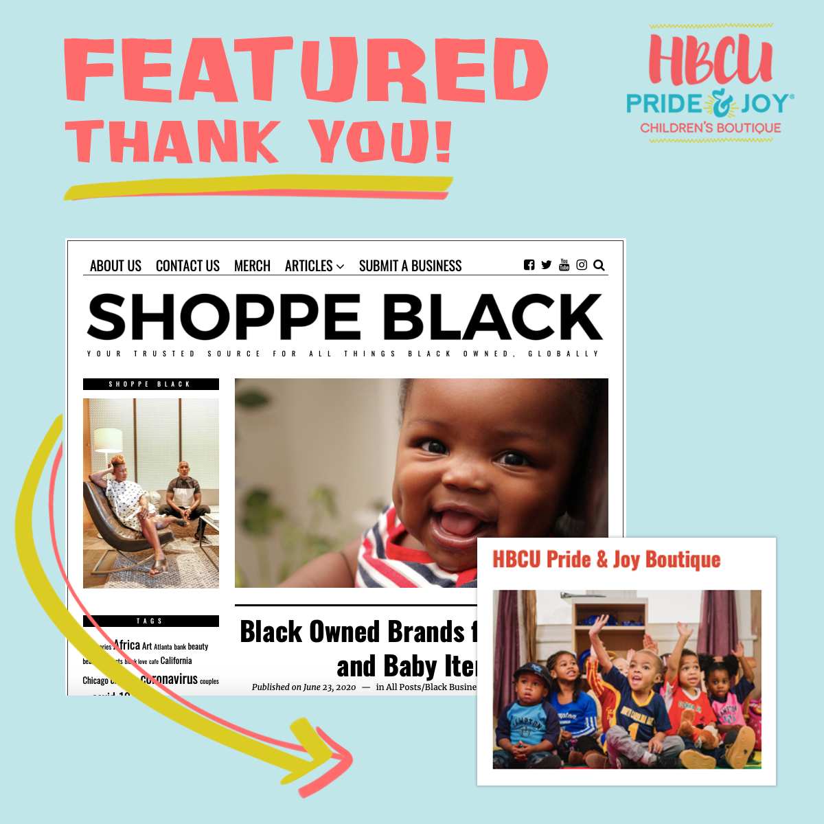 black owned children's boutique