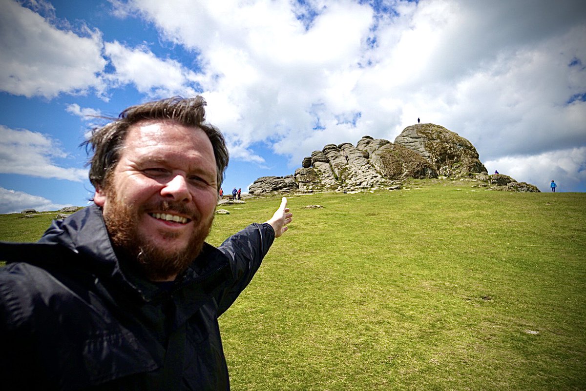drivinghorizons's tweet photo. Made it. Hiked to Haytor Rocks and enjoyed the views!! #uktravel #familywalk #dartmoor #haytorrocks https://t.co/feZoSVSxH2