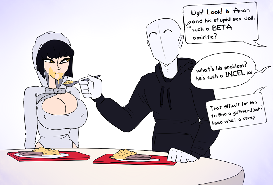2017 comic I did after the sex doll draw blew up
