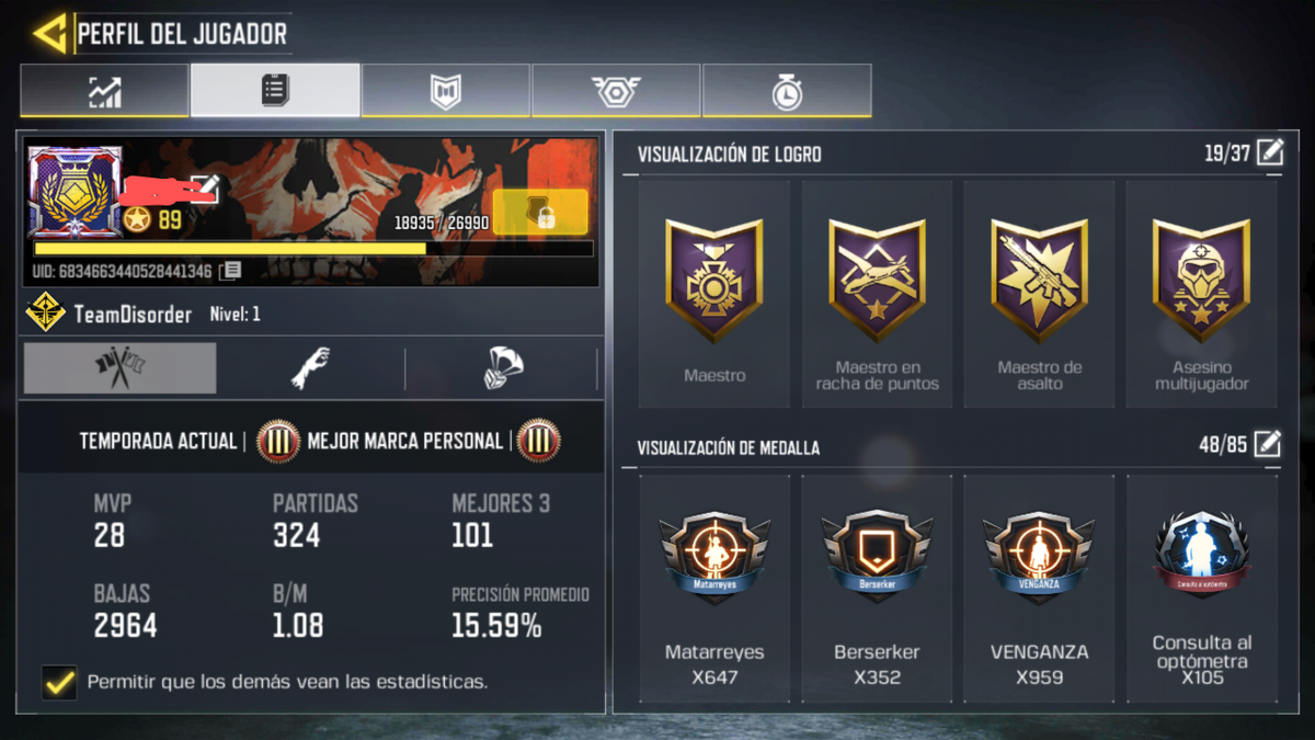 alehandoro's tweet photo. @Hades_SMR @UGLMobile me interesa el tema de competitivo, que nesesito hacer para entrar, llevo 1 mes y medio, tambien juego en ramdom https://t.co/Ga1yoXzDWl