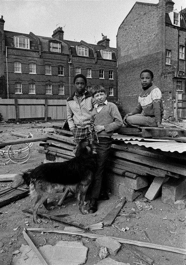 No one is born racist .Brick Lane, East London, 1978.Photo Syd Shelton