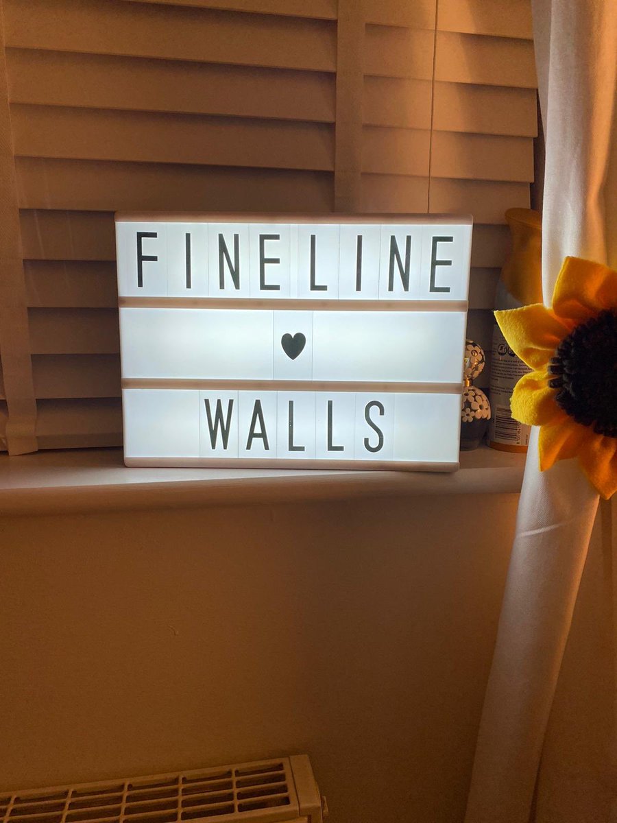 I also bought new blinds, curtains and a curtain pole and I added leaf fairy lights to the curtain pole, sunflower curtain ties and a light box to my windowsill, these make it very cosy at night