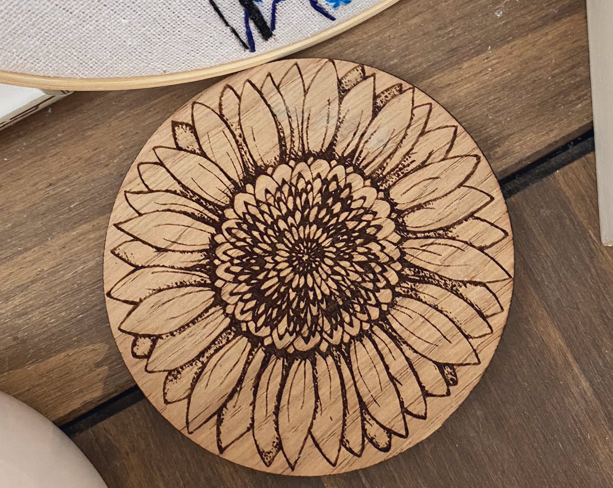 then also on my bedside cabinet I have this sunflower coaster, this print, a yellow letter h, sunflower diffuser which actually smells like sunflowers and this little yellow lamp 