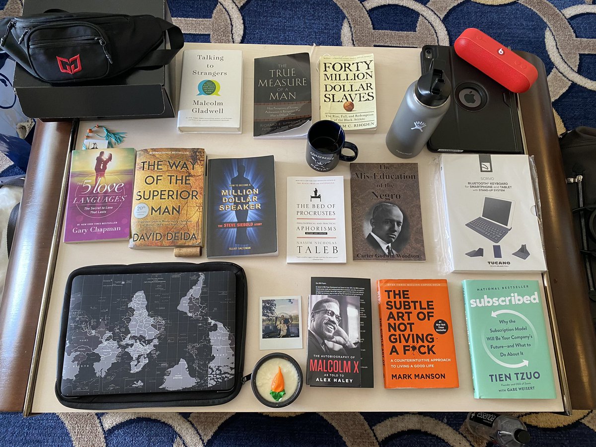 Finally go everything set up in my room. Feel free to recommend other books in this thread that I should read. Traveling with a few. Some I like to re-read bc they were that impactful