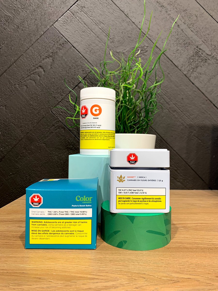 Spiritleaf_SG's tweet photo. Here’s your weekends #CottageCannabis picks!
Sativa: Pedros Sweet Sativa by Color (16.66% THC) ~ Sweet and fruity!
Hybrid: Strawberry Fire OG by @gagecanada (18.33% THC) ~ Berry filled goodness!!
Indica: Sunset by LBS(23% THC) ~ Calm and zen. https://t.co/CHkPknJJhO