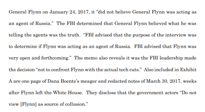 We also get some excerpts from the 1/30/17 DOJ memo that cleared General Flynn of being a Russian agent.Defense was notified of the memo but only got a heavily redacted version this week. Was it grand jury evidence against those who framed Gen Flynn?
