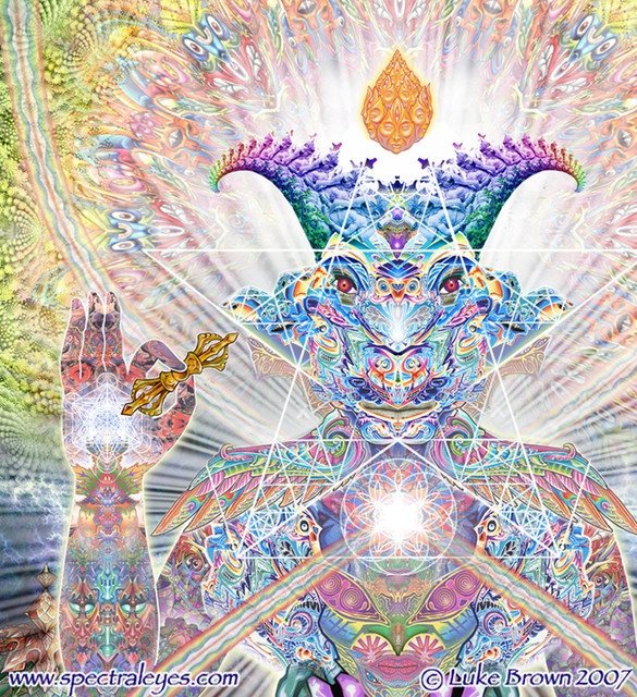 You may have heard of people who consume mind-altering drugs such as LSD, DMT, etc, saying when they were on these drugs, they seen everything as a hologram or in geometric patterns? And in some cases, they met what appeared to be aliens.