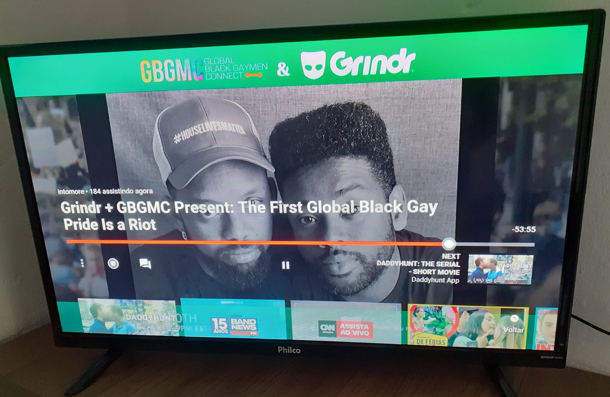 Brazil 🇧🇷 na #GlobalBlackPride 🌈 #FélixPimenta #BlackPride #GBGMC #BlackGays #blackgaymen