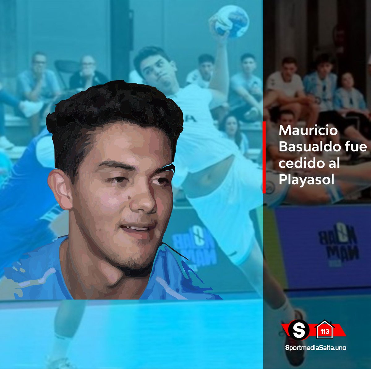 #Handball

MAURICIO BASUALDO PASA AL PLAYASOL HANDBOL CLUB AIVISSA

* El BM Benidorm cedió al oranense para que tenga más minutos en cancha
* Mauricio había firmado en enero con el Benidorm y la pandemia le quitó ritmo de competencia.

sportmediasalta.uno/mauricio-basua…