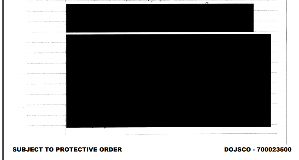 Dana Boente's notes from his 3/30/17 phone call with  @Comey are similarly redacted. Also bear the mark of the Special Counsels Office.