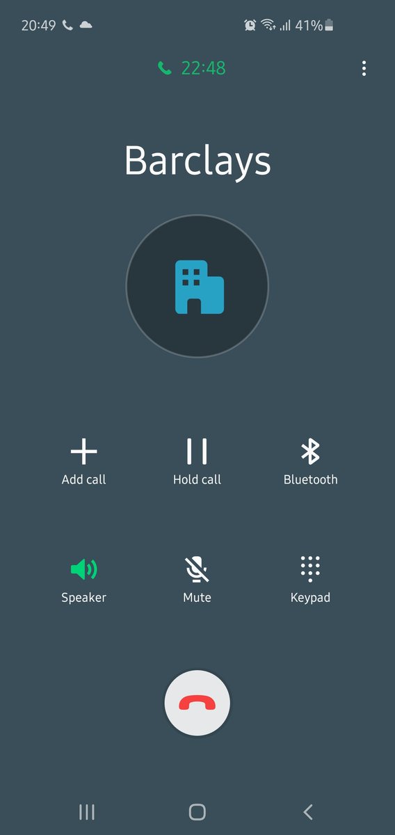 AshingtonDeb's tweet photo. @Barclaycard holding 22:48 mins trying to report a fraud??? Poor Customer Service. I've given up.. https://t.co/PqLKJzPaAI