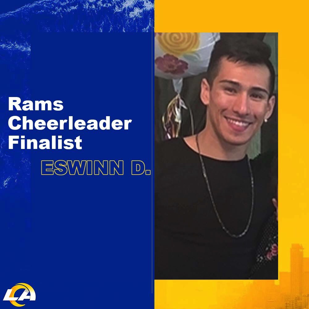 LARamsCheer's tweet photo. Congratulations to our 2020 LA Rams Cheerleader Finalists!
•
Let’s welcome today’s set of finalists: Deven M., Elizabeth B., Elle P., and Eswinn D.❕ https://t.co/lPmlfs05uS