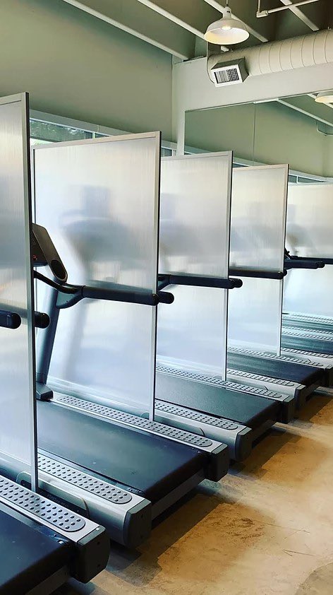 pragernuform's tweet photo. Our friends at The Northwood Club in Collingwood recently reached out to us for a #safetysolution for their gym. With these attractive #safetyscreens their clients are able to workout, remain safe and enjoy and added level of privacy. #covid19 #safety #safetyfirst #madeincanada https://t.co/KuAZnoBZz1