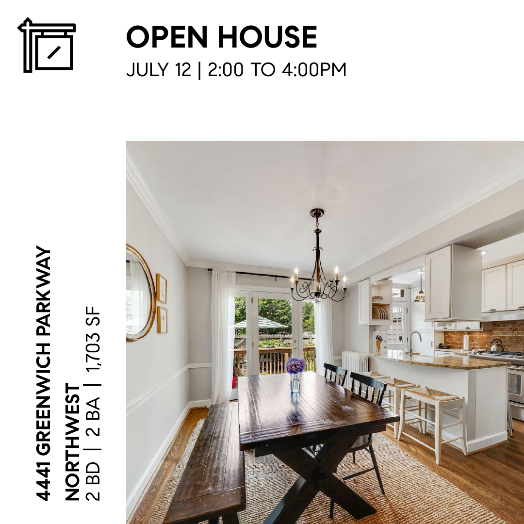 theishomes's tweet photo. OPEN HOUSE
4441 Greenwich Parkway
July 12, Saturday, 2-4 PM
Bright, beautiful, updated Foxhall Village Tudor Townhouse

#dcrealestate #openhouse #weekendopenhouse https://t.co/PJfkOd6VZD