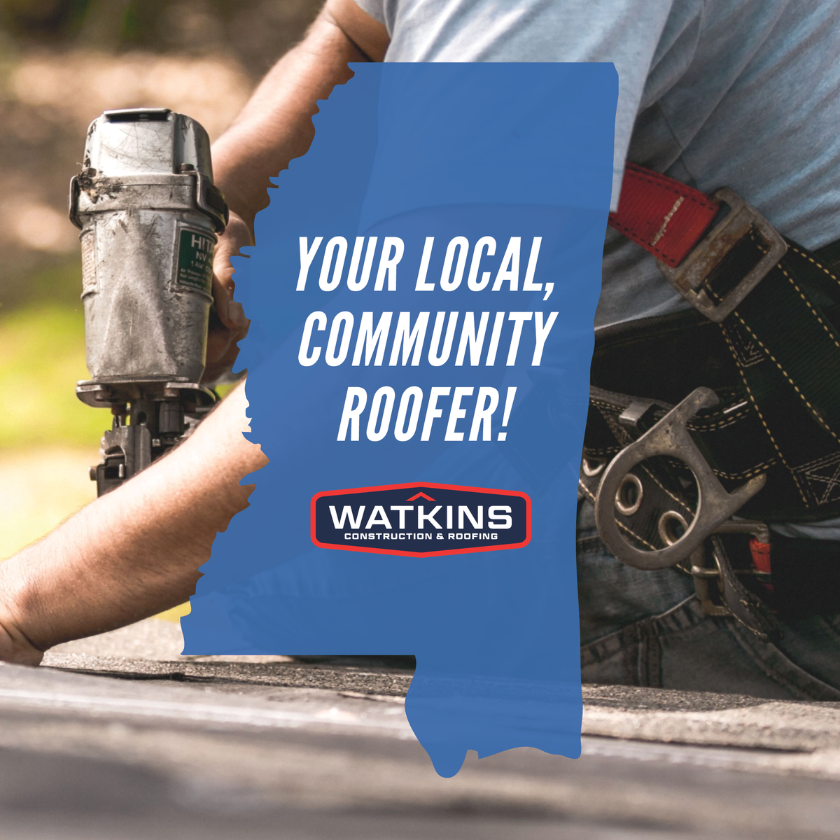 WatkinsRoofing's tweet photo. We love our community. We live here, we work here, and we’ve built our lives here. Our customers aren’t just our customers, they are oftentimes our neighbors and our friends. That’s why we believe in taking care of our customers like we’d take care of our own family. #WatkinsWay https://t.co/tQxzMilrPk
