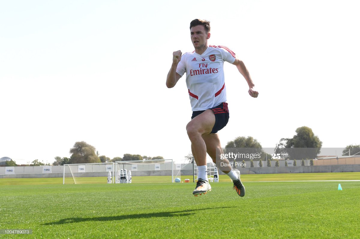 This is a thread containing images of Kieran Tierney training with extreme high intensity.