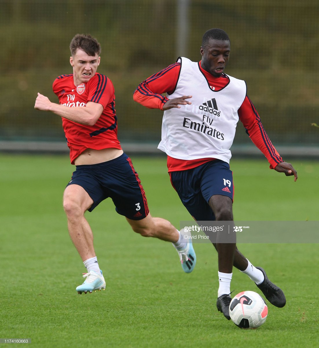 This is a thread containing images of Kieran Tierney training with extreme high intensity.