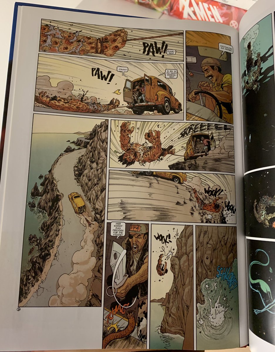 comickult's tweet photo. Picked up this huge oversized HC German print of #Wolverine SAUDADE by #JeanDavidMorvan and #PhilippeBuchet @E_V4NE @BillyHynes @WolverSteve #ForeignEdition https://t.co/6GY4jA6AgC