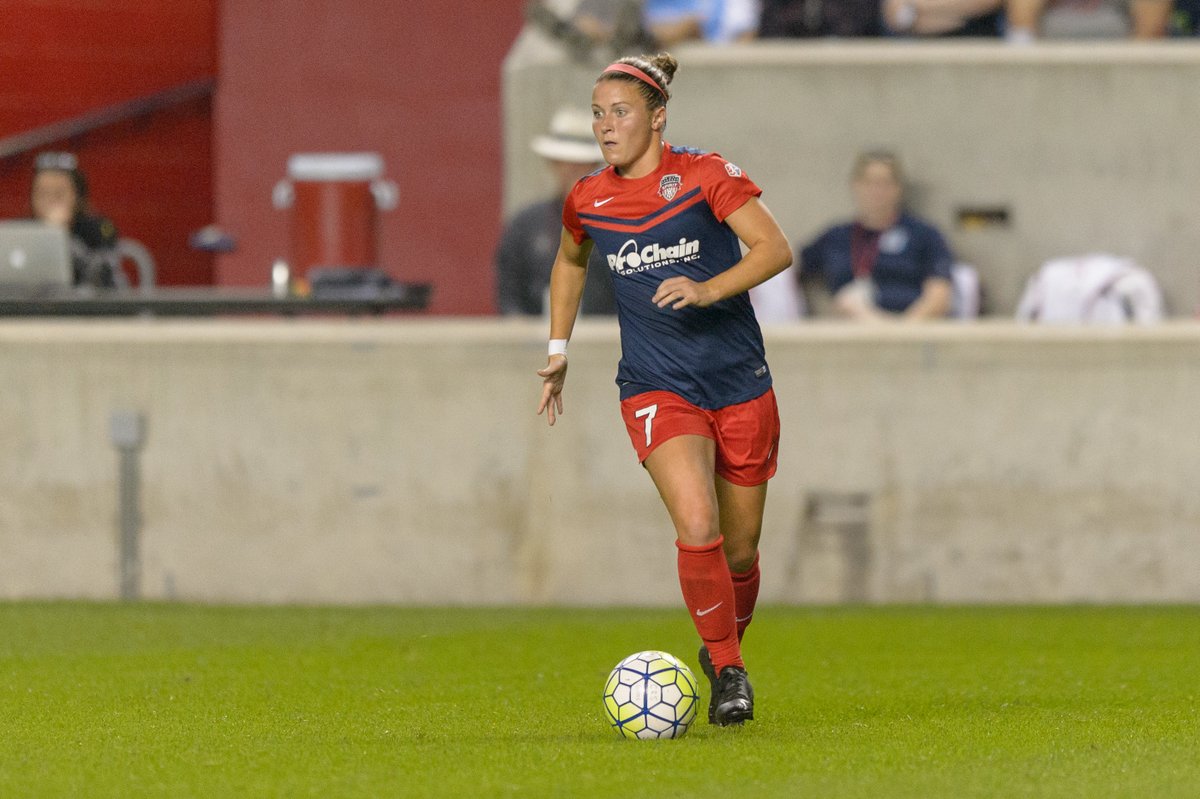WashSpirit's tweet photo. ANSWER: Four! Kristie Mewis, Christine Nairn, Megan Oyster and Katie Stengel all have suited up for the Spirit.

#SpiritTrivia sponsored by @fairfaxoms https://t.co/Im7cw2Qzx3