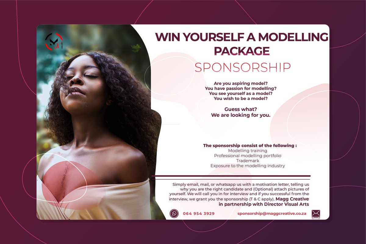 MaggCreative's tweet photo. Spread the word, share the post and retweet… The models we looking for could be on your timeline.

Photo credit: Diana Simumpande

#gomoramzansi
#Modeling 
#Models2020
#DVA
#MaggCreative https://t.co/q6Ide2mMqD