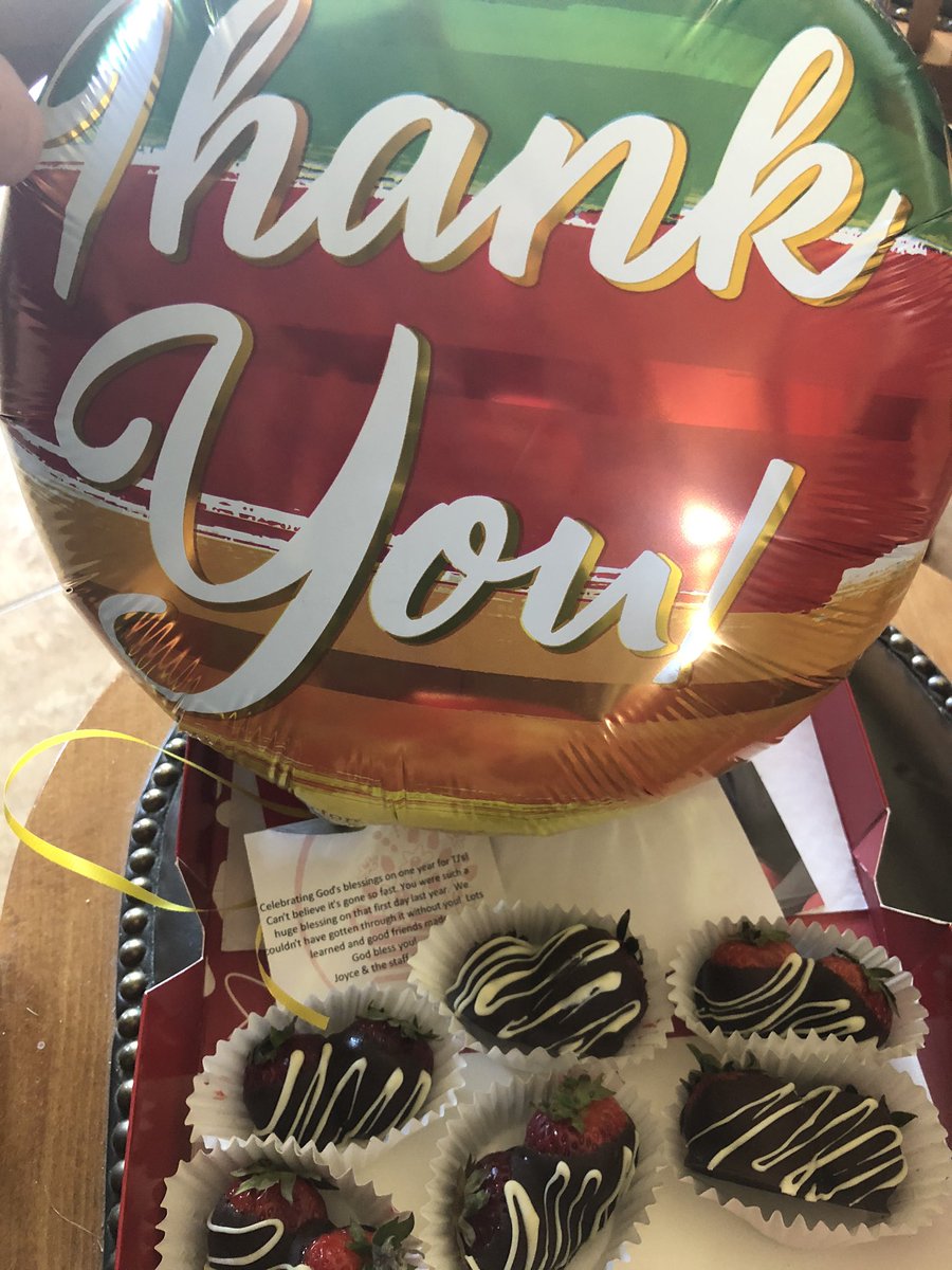 PurityPay's tweet photo. Such a wonderful surprise from our friends at TJ’s Christian Bookstore in celebration of their 1 year anniversary! If you haven’t check out this store in the Cedar Valley, it’s a must for all your Christian books, gifts, cards and more. And Joyce, the owner, is such a kind soul! https://t.co/x7vPIH04J1