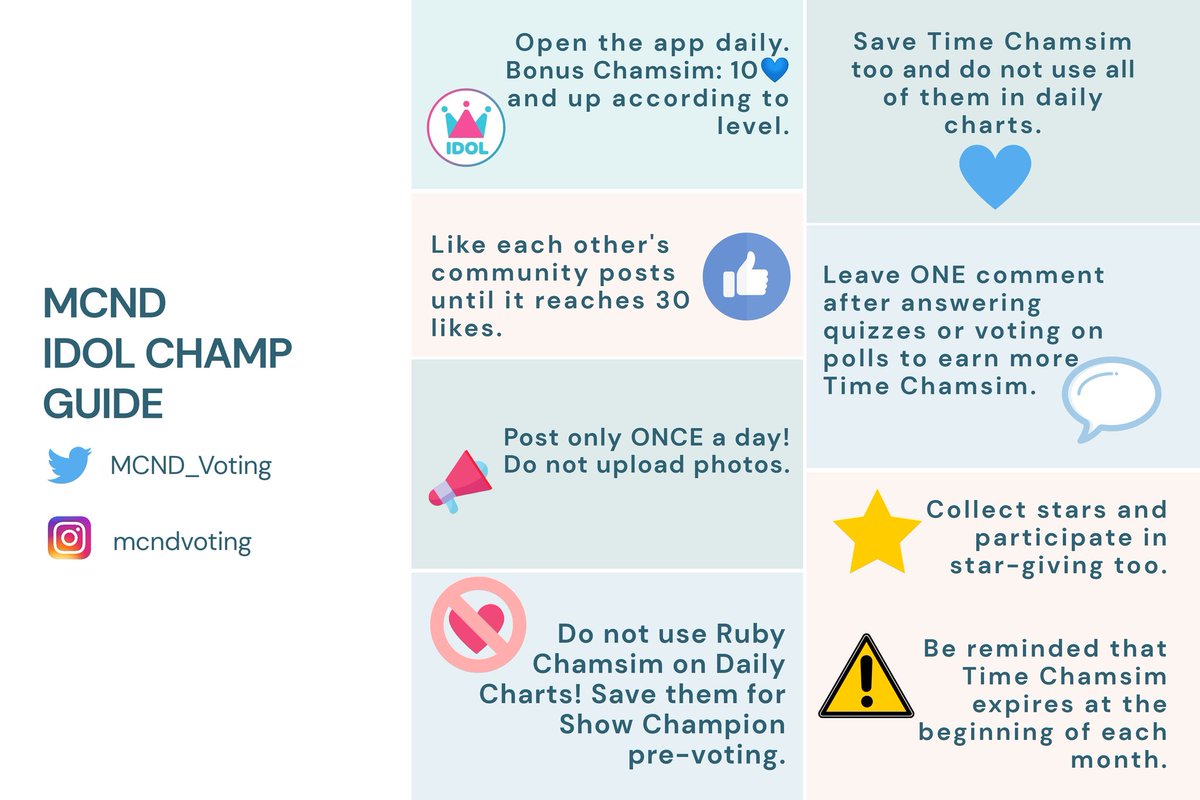IDOL CHAMP COLLECTION GUIDE ˊˎ-